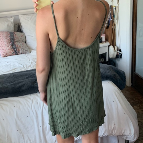 Urban Outfitters wide-ribbed knit slip dress - Picture 3 of 7